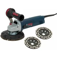 Trongaard Winkelschleifer Sanierungsfräse-/ Betonschleifer / Putzfräse-Set / 1.400W / 125mm, max. 11000 U/min, (Komplett-Set)