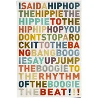 Reinders! Poster Poster I said a HipHop Farbig - Hip-Hop - Songtext - Musik, Musiker (1 St)