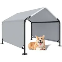 Sinoba Tierhaus XL Tier-Pavillon 120x120cm Outdoor Hundezelt Unterschlupf wetterfest