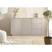 homsy by Ana Johnson Sideboard Storvia, seidenmatte Lackierung, geräuschlose Soft-Close-Schubladen, B 140 cm