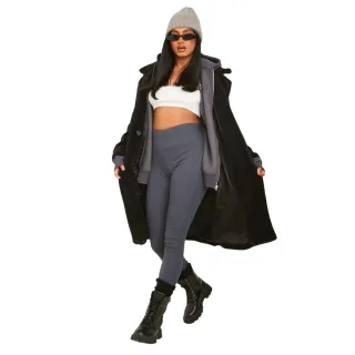 Missy Empire - Leggings für Damen (Holzkohle)