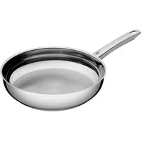 WMF Bratpfanne Profi, Cromargan® Edelstahl Rostfrei 18/10 (1-tlg), TransTherm-Allherdboden, optimale Wärmespeicherung /-verteilung
