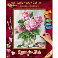 Schipper Malen nach Zahlen Meisterklasse Klassiker - Rosen für Dich, Made in Germany