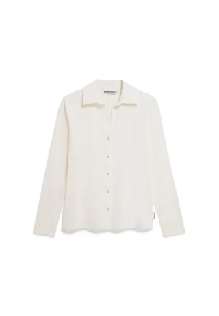 Armedangels - NALAANNIA BLOUSE oatmilk - Gr. - S