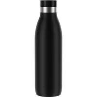 Emsa Isolierflasche Trinkflasche Bludrop, Edelstahl, Quick-Press Deckel, 360° Trinkgenuss, 12h warm/24h kühl