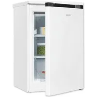 exquisit Gefrierschrank GS81-051C, 84,5 cm hoch, 54,9 cm breit, 4*-Gefrierschrank mit ergonomischer Griffmulde – bequem zu öffnen