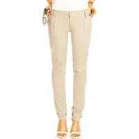 be styled Chinohose Tapered Stoffhose, Chino, Hüfthose mit Stretch - Damen - h20a-A