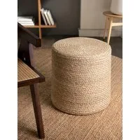 HANSE Home Pouf Looma, Jute (1-St), Jute, Natur, Wohnzimmer, Esszimmer, Schlafzimmer, Flur, Modern, Boho