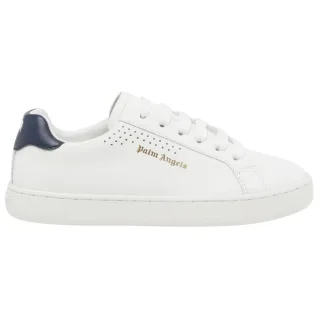 Palm Angels – Sneaker „Palm 1“ in Marineblau mit Absatz in Weiß