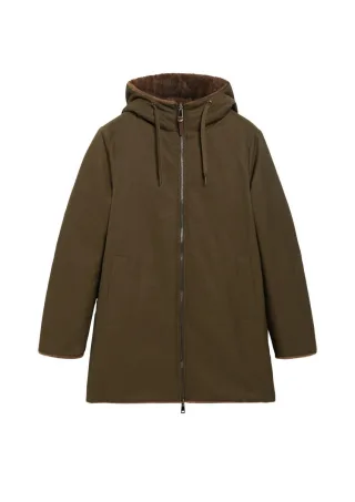 s.Oliver Red Label - Parka mit Kapuze grün - Gr. - 34