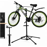 Mucola Fahrrad-Montageständer Fahrradmontageständer 360° drehbar höhenverstellbar Reparaturständer (Stück, 1-tlg., Montageständer), Lackschonend