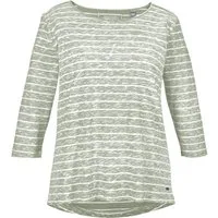 G.I.G.A. DX by killtec T-Shirt GS 26 WMN TSHRT Gestreiftes 3/4-Arm T-Shirt, 100% Baumwolle, Carbon Finish