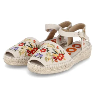 Toni Pons Espadrilles-Sandalen GARBET  Beige - Gr. 37 -  Textil
