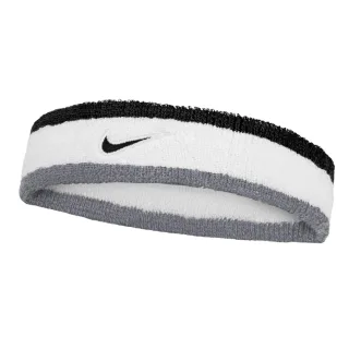 Nike - "Classic" Stirnband (Weiß/Grau)