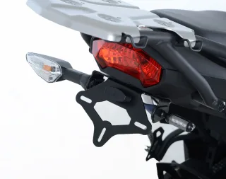 R&amp;G Kennzeichenhalter Heckumbau Kawasaki Versys X-250 / X-300 Bj. 2017-2022 eintragungsfrei