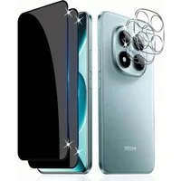 SmartUP Displayschutzglas 2X Schutzglas für Xiaomi Redmi Note 15 Pro Plus 5G Blickschutz Full für Xiaomi Redmi Note 15 Pro Plus 5G, 4 Stück, Anti-Spy, Blickschutz, Privacy