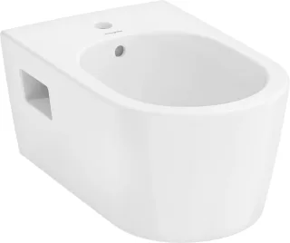 Hansgrohe Wand Bidet EluPura Original S 540mm m.Hahnloch u.Überlauf,HygieneEffect weiß, 62045450 62045450