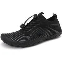 HUSK'SWARE Barfußschuh (VerschleiBfeste Sohle, gute Traktion) Hohe Atmungsaktivität, komfortable weite Socken-Schuhe