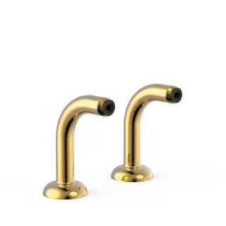Tres Wasseranschlusswinkel zur Installation der Wannenrandarmatur. , 24287101OR 24287101OR