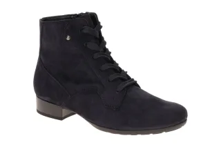 Gabor 8031.04 Damen Stiefeletten dark blue Blockabsatz 2,5cm extra weit