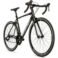bergsteiger Rennrad Tourmalet 28 Zoll, Alu Gravelbike 14 Gang-Schaltung, Damen, Herren, 14 Gang, Kettenschaltung, Felgenbremse, Gewicht nur 11 kg