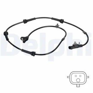 Delphi ABS-Sensor hinten Nissan Qashqai 1 SS20793