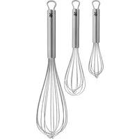 WMF Schneebesen Profi Plus, 3-tlg. Set, Aufbewahrungsösen, spülmaschinengeeignet, robust und langlebig