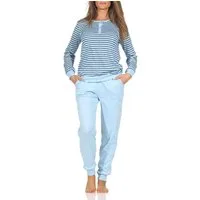 Normann Pyjama Normann Damen Pyjama in Kuschel Interlock Qualität– auch in Übergröße