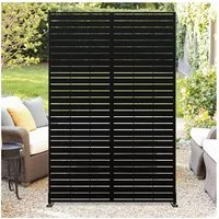 GarveeMore Paravent Metall Privatsphäre Bildschirm im Freien für Garten, Deck, Balkon
