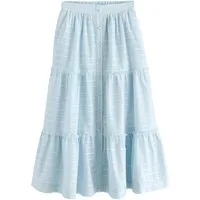 LAURA ASHLEY Volantrock Laura Ashley gestufter Co-ord-Strandrock (1-tlg)