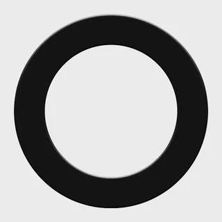 Dart Surround - Darts Catchring - Dartscheiben Wandschutz - Schwarz