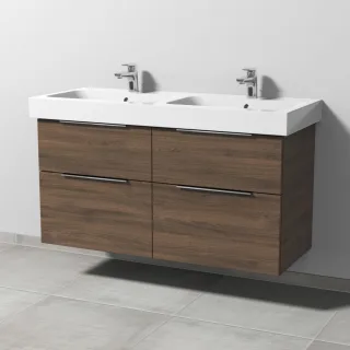 Sanipa 3way Waschtischunterbau zu Geberit iCon Waschtisch mit 4 Auszügen, Eiche-Arizona UM65680