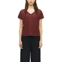 s.Oliver Kurzarmshirt Sommershirt mit V-Ausschnitt