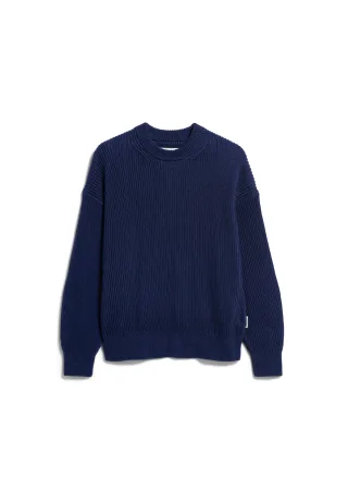 Armedangels - VANISÉ RIB KNIT SWEATER tinted navy-light tinted navy - Gr. - S