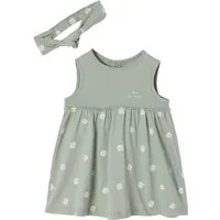 vertbaudet Minikleid Kleid mit Haarband für Mädchen Baby