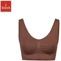 SNOCKS Bustier Bügelloser Shaping BH (1-tlg) figurformend mit Medium Compression