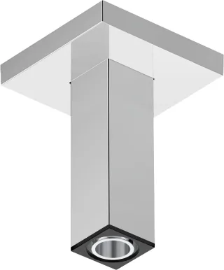Hansgrohe Deckenanschluss E 100mm chrom 24338000