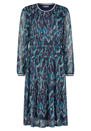 Betty & Co - Casual-Kleid blau - Gr. - 38