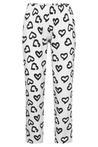 Rösch - Pants 1253714 hearts offwhite - Gr. - 36