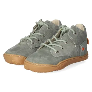Qnuffs Barfußschuhe BIRKE - Gr. 20 - Grün - Rauleder