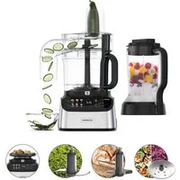 KENWOOD Kompakt-Küchenmaschine MultiPro OneTouch FDM73.480SS schwarz, 1000 W