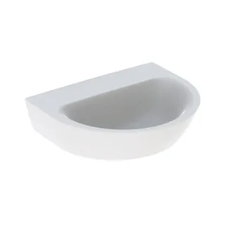 Geberit Renova Waschtisch 500598011 55 x 45 cm, weiß, ohne Hahnloch, ohne Überlauf