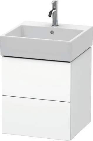 Duravit L-Cube Waschtischunterbau wandhängend Weiß Matt 484x459x544 mm - LC627401818 LC627401818
