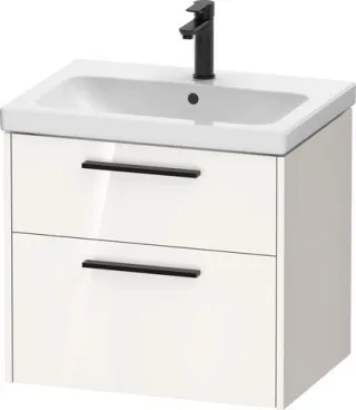Duravit D-Code Waschtischunterschrank wandhängend Schubk. 2, DC46710BD220000