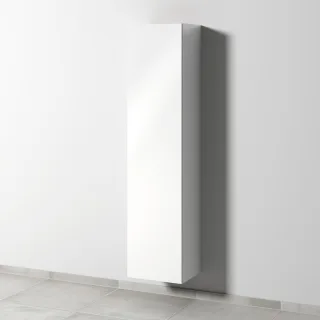 Sanipa Solo One Hochschrank, B:400, H:1700, T:338mm, weiss glanz PS10078