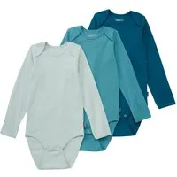 JAKO-O Langarmwickelbody JAKO-O Kinder Langarm-Body fbK 3er Pack