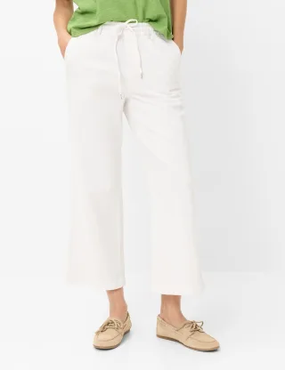 Brax Damen Culotte Style MAINE S WHITE, weiß, Gr. 36