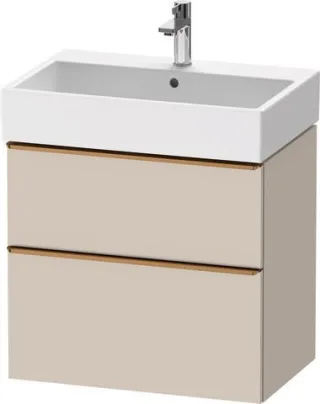 Duravit D-Neo Waschtischunterbau wandhängend Taupe Matt 684x442x625 mm - DE4372004910000 DE4372004910000
