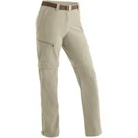 Maier Sports Outdoorhose Nata Damen Zip-Off Wanderhose, atmungsaktive Trekkinghose, Regular Fit
