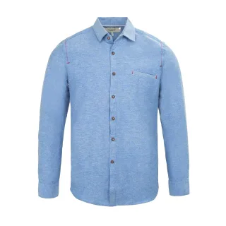 Firetrap - Hemd für Herren, Baumwollmischung (Hellblau)